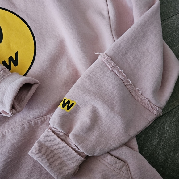 drew house mascot deconstructed hoodie in dusty rose - Picture 9 of 10